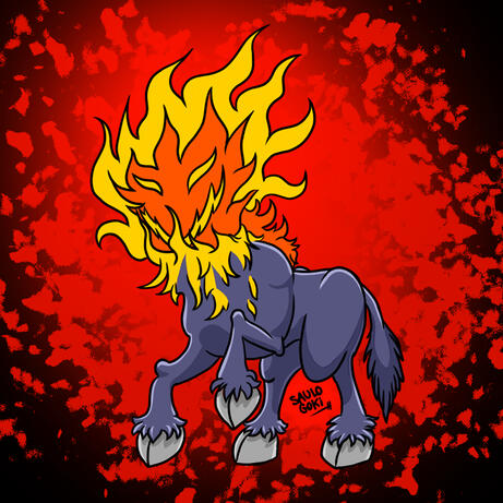 Headless Cursed Mule